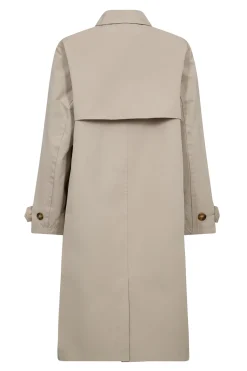 Ibi - Oversize trenchcoat med lommer