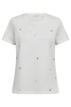 Ida - T-shirt i bomuld med detalje