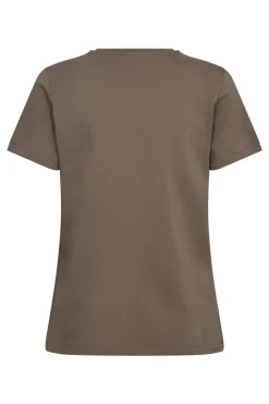 Ida - T-shirt i bomuld med detalje