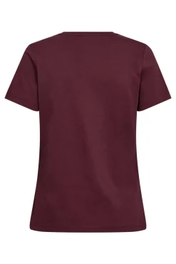 Ida - T-shirt i bomuld med detalje