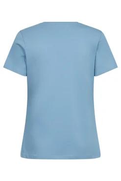 Ida - T-shirt i bomuld med detalje