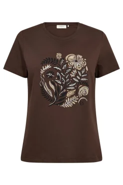 Ida - T-shirt i bomuld med detalje