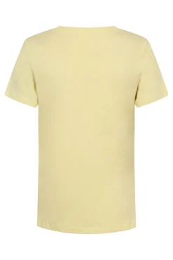 Iris - Bomulds t-shirt med dekorative detaljer