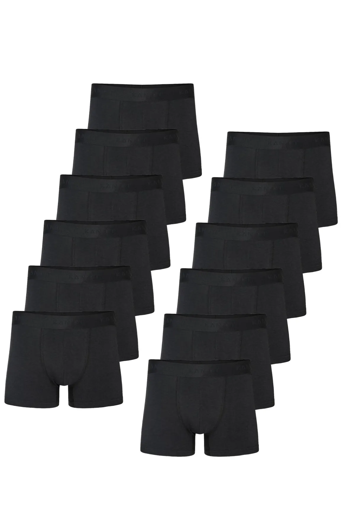 Karl - 12-pak boxershorts i bambuskvalitet