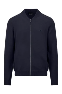 Klassisk cardigan med lynlås