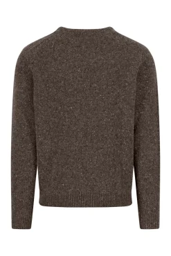Klassisk pullover med rund halsudskæring