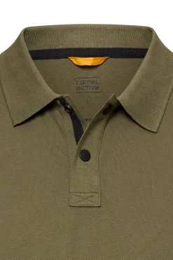 Kortærmet polo med logo