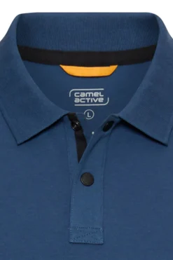 Kortærmet polo med logo