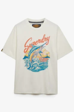 Kortærmet t-shirt i loose fit