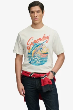 Kortærmet t-shirt i loose fit