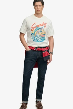 Kortærmet t-shirt i loose fit
