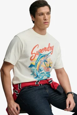 Kortærmet t-shirt i loose fit