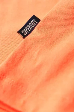 Kortærmet T-shirt med rund hals og broderet logo