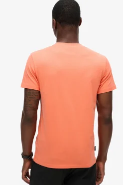 Kortærmet T-shirt med rund hals og broderet logo