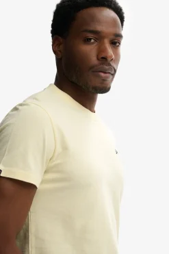 Kortærmet T-shirt med rund hals og broderet logo