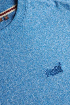 Kortærmet T-shirt med rund hals og broderet logo