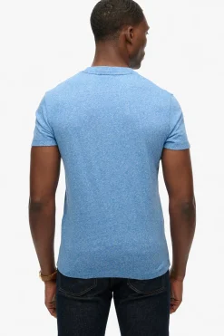 Kortærmet T-shirt med rund hals og broderet logo