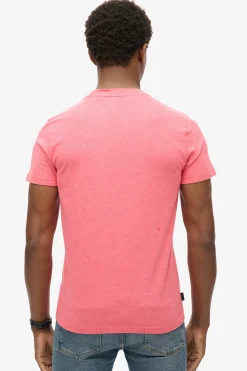 Kortærmet T-shirt med rund hals og broderet logo