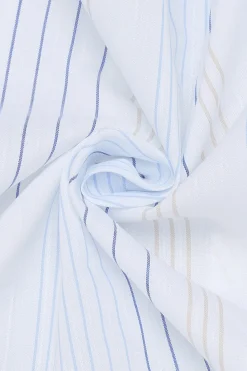 Langærmet skjorte med striber i modern fit