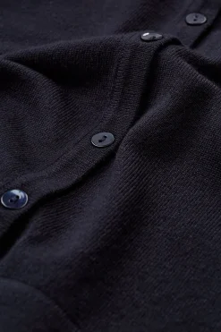 Leda - Basic cardigan med knapper