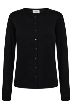 Leda - Basic cardigan med knapper