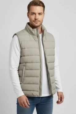 Let puffervest med lommer