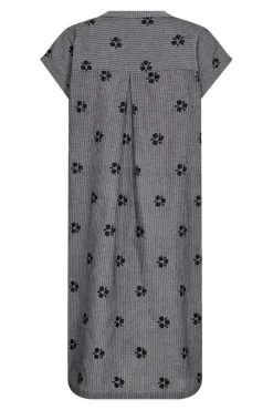 Liana - Kortærmet tunika med blomster print