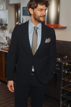 Lorenzo - Blazer i struktureret materiale