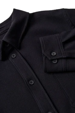 Lorenzo - Overshirt i struktureret materiale