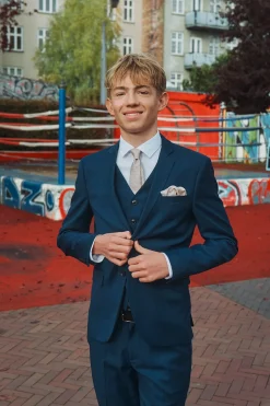 Marco junior - Vest med knaplukning