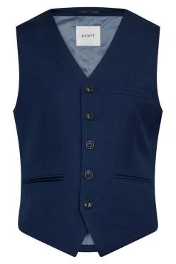 Marco junior - Vest med knaplukning