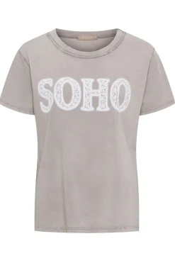 MdcBelina - Kortærmet t-shirt med tekst