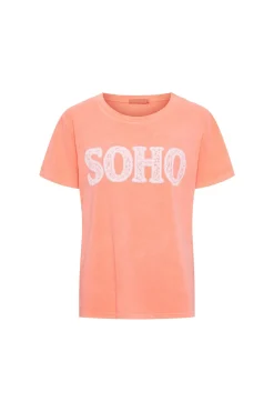 MdcBelina - Kortærmet t-shirt med tekst