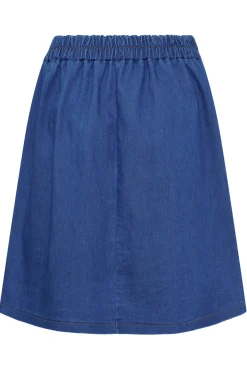 MdcEverly - Nederdel i denim-look