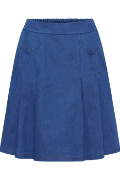 MdcEverly - Nederdel i denim-look
