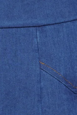 MdcEverly - Nederdel i denim-look