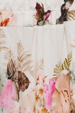 MdcGrethe - Brede bukser med blomstermotiv