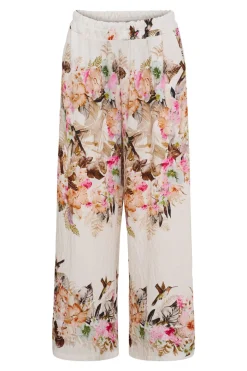 MdcGrethe - Brede bukser med blomstermotiv