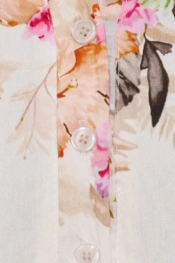 MdcMelisande - Bluse med smock ved ærmet