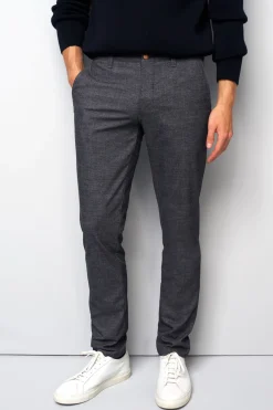 MOVE - Flannel chinos med stræk