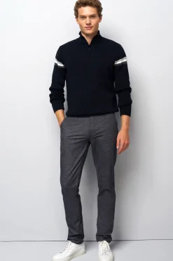 MOVE - Flannel chinos med stræk