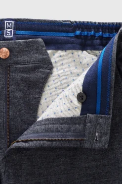 MOVE - Flannel chinos med stræk