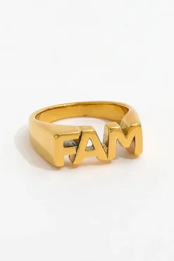 muun studios FAM Ring - 18K Gold Plated