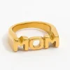 muun studios MOM Ring - 18K Gold Plated