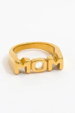 muun studios MOM Ring - 18K Gold Plated