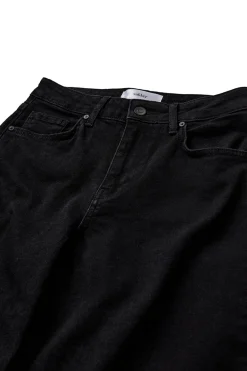Mynthe - Strækbare denim jeans med brede ben