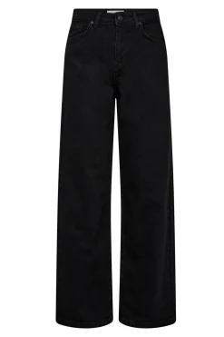 Mynthe - Strækbare denim jeans med brede ben