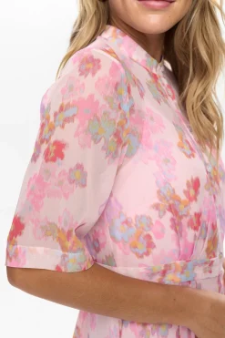 NUKYNDALL NEW - Kortærmet kjole med blomsterprint