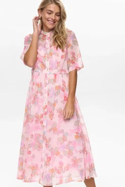NUKYNDALL NEW - Kortærmet kjole med blomsterprint