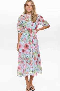 NUKYNDALL NEW - Kortærmet kjole med blomsterprint